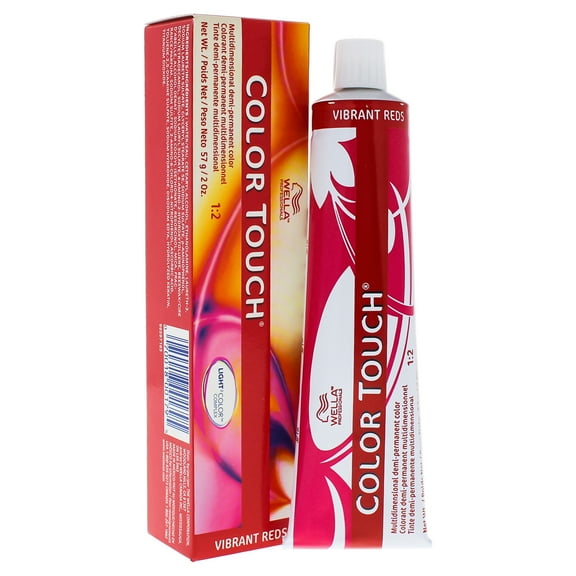 Color Touch Demi-Permanent Color - 7 4 Medium Blonde-Red by Wella for Unisex - 2 oz Hair Color