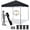 Black, variant on SONGMY 8x8 ft Pop Up Canopy EZ Up Instant Tent Home Commercial Party Tent Folding Waterproof with Carry Bag for Outdoor Events Camping and Beach Blue