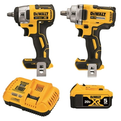 Dewalt 20v impact wrench kit hotsell