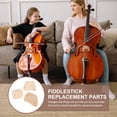 thumbnail image 2 of 2 Sets Fiddlestick Replacement Parts Professional Wooden Wedges Plugs for Cello, 2 of 8