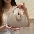 thumbnail image 4 of Kukuzhu Shiny Evening Handbags Women Chic Wedding Party Evening Clutch Purse Shouder Bag, 4 of 7
