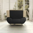 thumbnail image 5 of Sanuel 47.3" Wide Faux Leather Club Chair, 5 of 5
