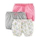 thumbnail image 1 of Pantalones cortos Simple Joys de Carter's para niñas de 18 meses (paquete de 3), 1 of 1