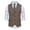 Brown, variant on Men Clearance LYXSSBYX Winter Jackets for Men Clearance Men's Herringbone Tweed Suit Vest Vintage Lapel Vest Men's Coat