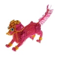 thumbnail image 3 of Artesanías Modelo de mascota perro de alambre hecho escritori hogar Adornos de oficina Decoración Yotijar  Figura animal de metal hecho a mano, 3 of 10