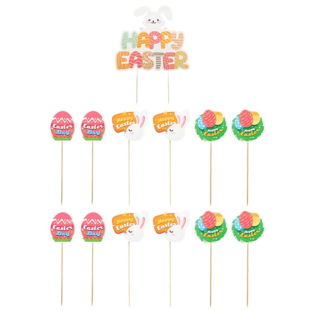 13 palillos para tartas con significado, hermosos adornos para tartas, adorables adornos para tartas.