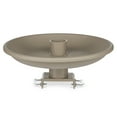 thumbnail image 3 of Farm Innovators 150 Watt Plastic Heated Birdbath w/ Deck Mount, Tan (2 Pack), 3 of 12