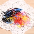 thumbnail image 6 of 220 Pcs/Lot Korean Candy Color Headwear Hair Ring Ropes Ponytail Holder Disposable Elastic Hair Bands For Girls Hair Accessories, 6 of 6