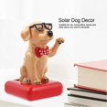 thumbnail image 4 of Cute dog waving arms back and forth solar home office decor auto accessories table decoration, 4 of 4