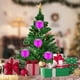 thumbnail image 4 of pstuiky Adorno navideño colgante para árbol de Navidad de 7,6 cm (3 pulgadas), caja de regalo con artículos de uso diario para Navidad, paquete de regalo de espuma navideña, 4 of 6