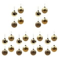 thumbnail image 2 of Colgante de Navidad,Adornos colgantes con forma de bola de Navidad,Adorno colgante navideño decorativo,Accesorios colgantes para colgar regalos fáciles de colgar,Bendición de regalo Oro 4 cm, 2 of 8