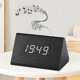 thumbnail image 3 of Voice Controlled Wooden Alarm Clock with LED Display, 3 of 4