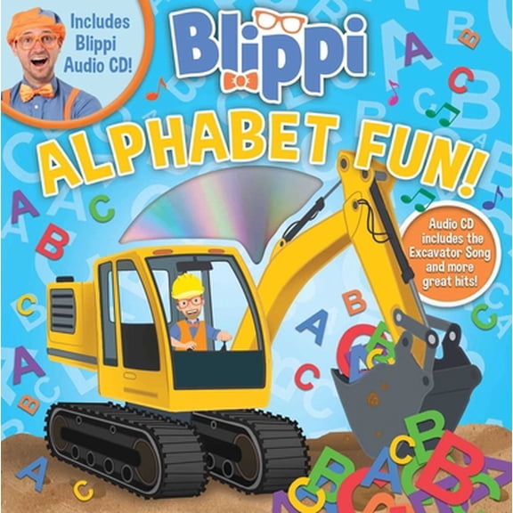 Pre-Owned Blippi: Alphabet Fun! (8x8 with CD) Paperback
