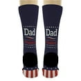 thumbnail image 5 of ThisWear Dad Birthday Gifts Dad for President Funny Dad Novelty Socks Fathers Day Present 1-Pair Crew Socks, 5 of 5