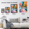 thumbnail image 3 of Lymm Village Cheshire England Painting Autumnal Living Room Large Wall Art Poster Print Thick Paper 18X24 Inch, 3 of 5