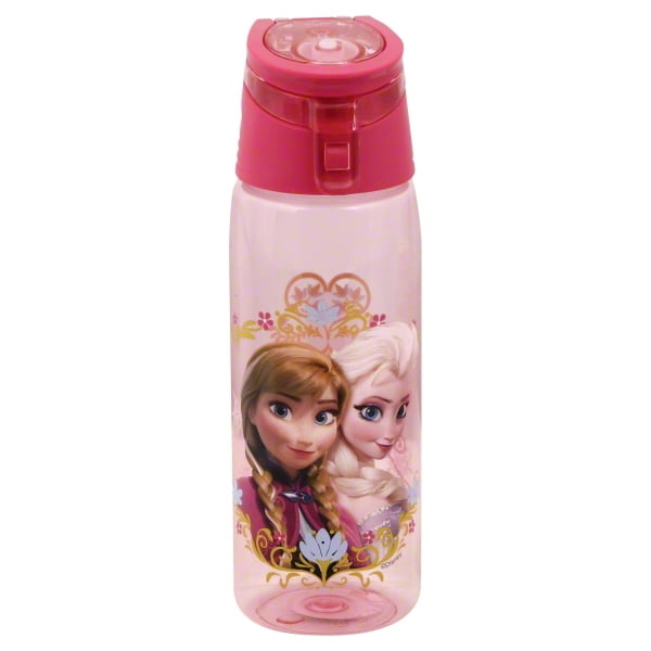 Zak! Designs Disney Frozen 25 Ounce Thermos Anna and Elsa Tritan Water