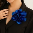 thumbnail image 3 of Xinyolin Women's Corsage Brooch - Fabric Flower Shape, Anti-slip Suit Coat Collar Hat, Dress Decoration, Prom Party Garment Jewelry, 3 of 8