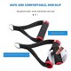 thumbnail image 4 of Latex Resistance Bands Set With Sleeves 11 Piece Gym Fitness Kit Resistance Trainers, 4 of 5
