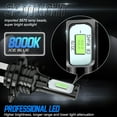 thumbnail image 3 of H7 LED High/Low Beam Conversion Kit H7 Bulbs Super Bright 8000K Plug&Play Headlight, 3 of 9