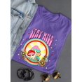 thumbnail image 3 of Stay Mushroom Wild Shaped T-Shirt Women -Image by Shutterstock, Female Medium, 3 of 4