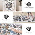 thumbnail image 4 of TECHVIDA Kitchen Rugs 3 Piece Set,Kitchen Mats for Floor Non-Slip Machine Washable, Boho Farmhouse Hallway Doormat for Holiday, 4 of 9
