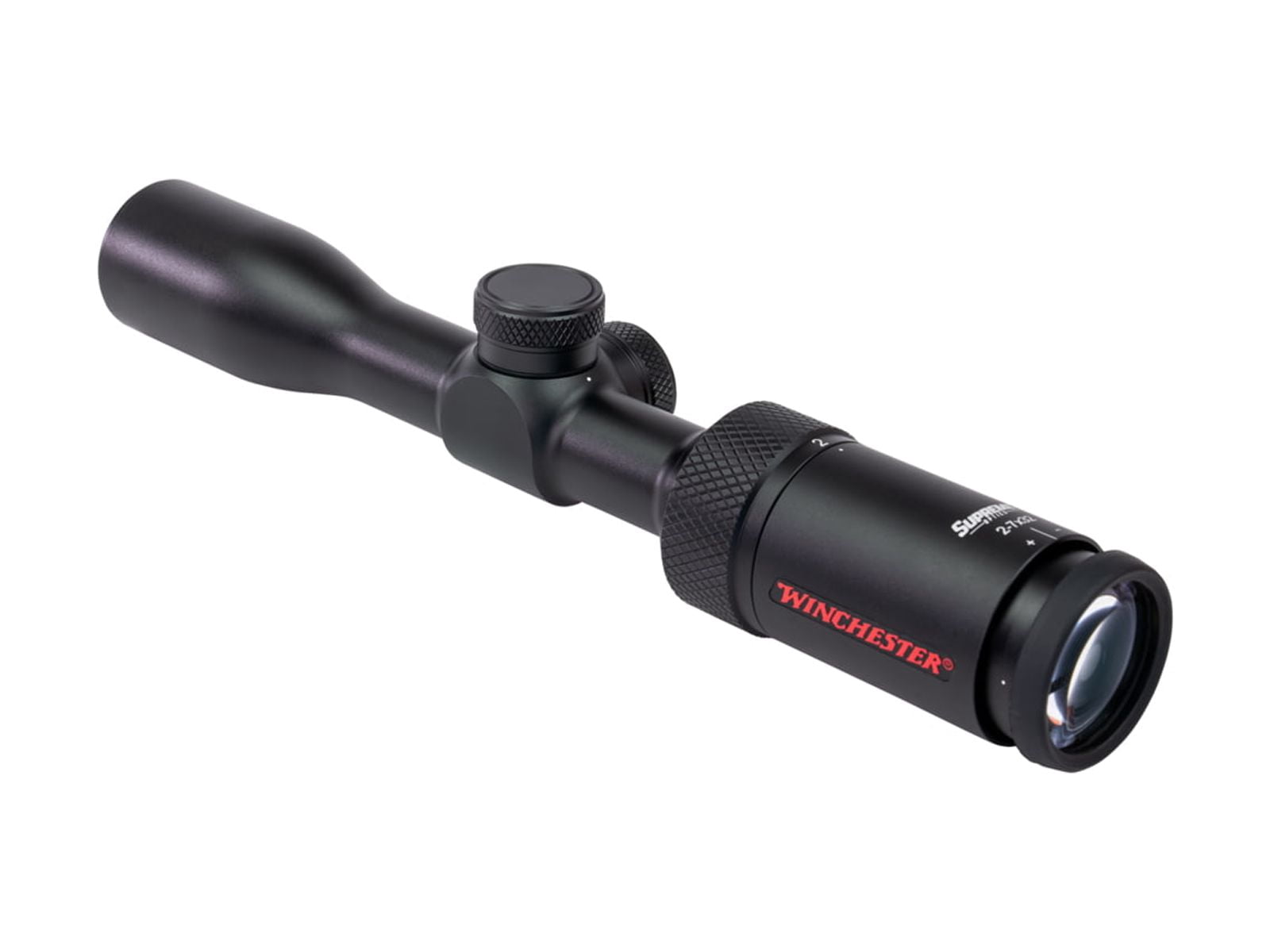 Winchester Supreme Optics mm 1 inch Tube Rifle Scope, Second Focal Plane, Plex Wire Reticle, Black
