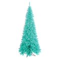 thumbnail image 1 of Vickerman 6.5' Aqua Fir Artificial Christmas Tree with 400 Aqua Lights, 1 of 3