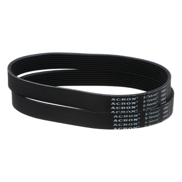 Unique Bargains 160J8 PJ V-Ribbed Belt, EPDM Industrial Transmission Serpentine Belt, 2 Packs