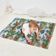 thumbnail image 2 of LightColor Dinosaurs Volcanoes Pattern Blanket,Comfortable Soft Lamb Wool Throw Blanket,All Season,Warm Lightweight Blankets for Sofa Bed Couch Living Room Chair,30"x40", 2 of 4