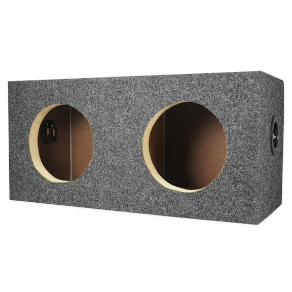 Rockville RD65 Dual Sealed 6.5" MDF Subwoofer Box Enclosure 0.60 cu ft. Per Sub