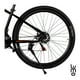 thumbnail image 4 of Bicicleta de Montaña LUMO R29 Acero 21 Vel Cambios Shimano Negro Mediano, 4 of 8