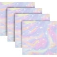 thumbnail image 4 of GZHJMY Soft Reusable Satin Table Decorative Napkins,20x20InX6 PCSBright Colours,Family Dinner Wedding Banquet, Cocktail Party, Kitchen,Birthday Party, 4 of 7