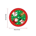 thumbnail image 4 of Falda de árbol de Navidad 90cm Decoración de muñeco de nieve de Navidad suave Alfombrilla de piso Adorno de vacaciones, Tipo de muñeca Methold HA002082-02, 4 of 6