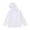 White, variant on REDARER Kids' UPF 50 Sun Protection Hoodie Lightweight Breathable Full-Zip Jacket For Outdoor Hiking,4-5 Years