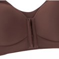 thumbnail image 5 of OSFVNOXV Sports Bras for Women 3 Pack Wide Straps Plus Size Front Hook Full Coverage Lace Bra Lightly Lined Everyday Bra First Mothers Day Gift for New Mom ,36-50, 5 of 10