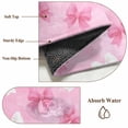 thumbnail image 6 of Pink White Bow 2'x6' Runner Rugs for Hallway Kitchen Bedside Non Slip Washable, Modern Art Watercolor Bowknot Entryway Rug Runners with Rubber Backing, Long Carpet Runner for Laundry Room, 6 of 8