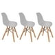thumbnail image 1 of 3 Sillas Eames para niños pequeños y niñas pequeñas (gris claro) - Modernas Duduk, 1 of 5