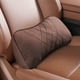 thumbnail image 4 of Cojín para Reposacabezas de Vehículo, Almohada para el Cuello de Piel Sintética Bordada, Soporte Lumbar con Relleno de Terciopelo, 29x13x10 cm para la Comodidad del Interior del Automóvil, 4 of 6