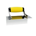 thumbnail image 1 of Paleta de esquina, paleta de yeso de acero al carbono, herramienta de construcción, mango de goma antideslizante resistente al óxido para trabajos de Estilo B, 1 of 8