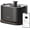 Black, variant on Petlibro Dockstream Cat Water Fountain with App Control, 2.5L/84oz stainless steel water fountain for cats, Bundle with 4 Pack Replacement Filters,White