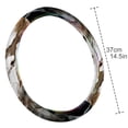 thumbnail image 4 of Marble 14.5 Inch Printing PVC Leather Car Wheel Cover Steering Wheel Covers Auto Accessories, 4 of 6