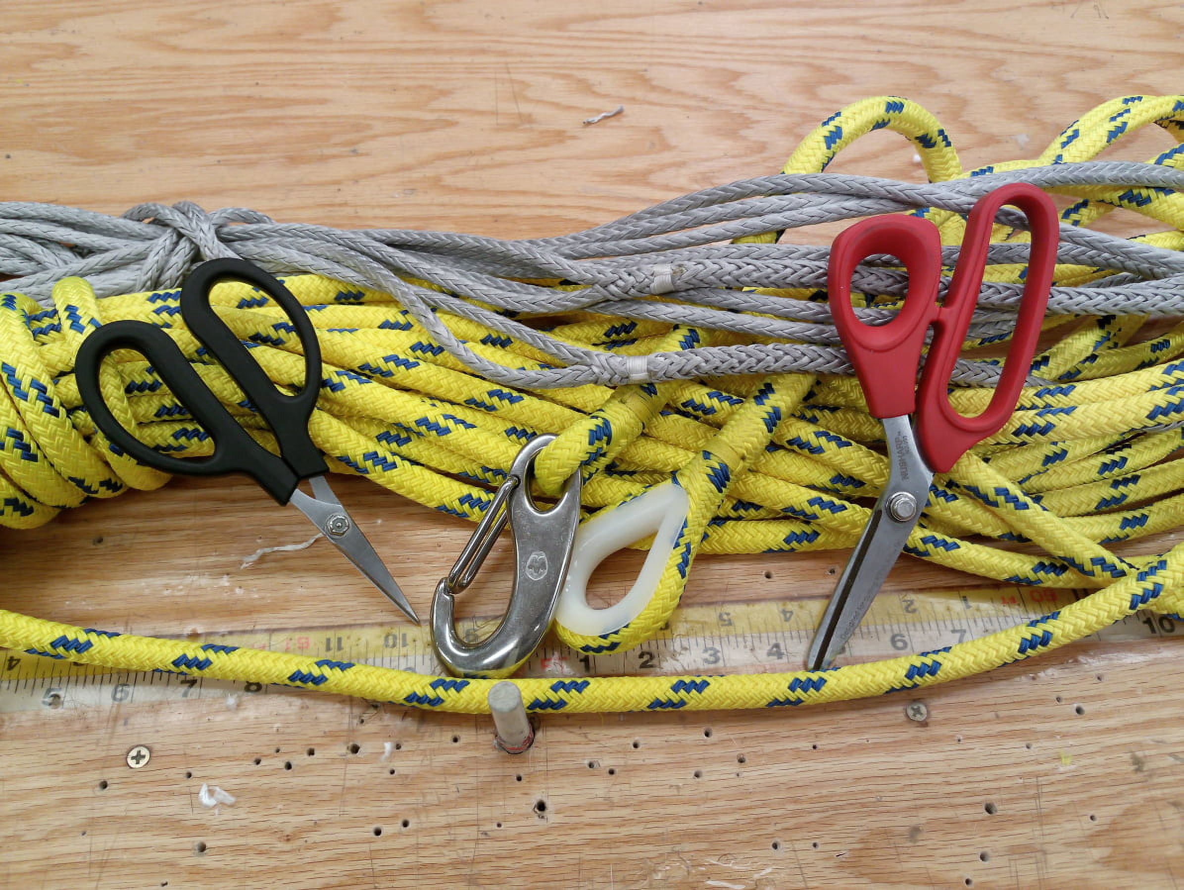 Ascend Tools 6.25 inch Shears – Cuts High Performance Materials Kevlar Spectra Technora and Composite