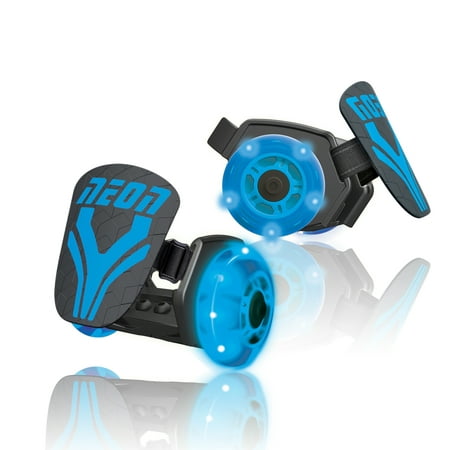 Neon Vybe Street Rollers - Adjustable Skates for (Best Roller Skate Wheels)