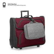 Travel Select Amsterdam Rolling Garment Bag, Red