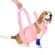 thumbnail image 5 of Kit de ayuda para pasear perros, collar auxiliar con correa y asa de elevación, soporte para la recuperación de mascotas mayores y enfermas, color rosa XL, 5 of 14