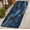 Multicolour 2, variant on ADECORIVY Blue Gold Marble Washable Runner Rug for Hallway 2x6 Kitchen Runner with Non Slip Backing Soft Low-Pile Floor Carpet for Entrance Living Room Bedroom