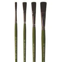 Wooster 1/4" Artist Soft, Ox Hair Bristle, Paint Brush, Wood Handle F1625-1/4