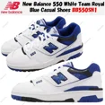 thumbnail image 1 of New Balance 550 White Team Royal Blue Casual Shoes BB550SN1 Men's Size, 1 of 6