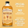 thumbnail image 3 of Stirrings Peach Bellini Cocktail Mixer, 750ml, 3 of 9