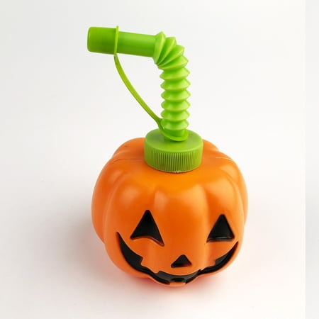 halloween orange pumpkin sippy cup